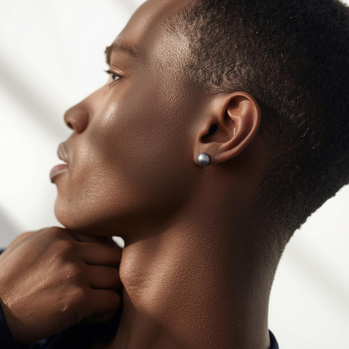 "The Ray" Freshwater Pearl Studs