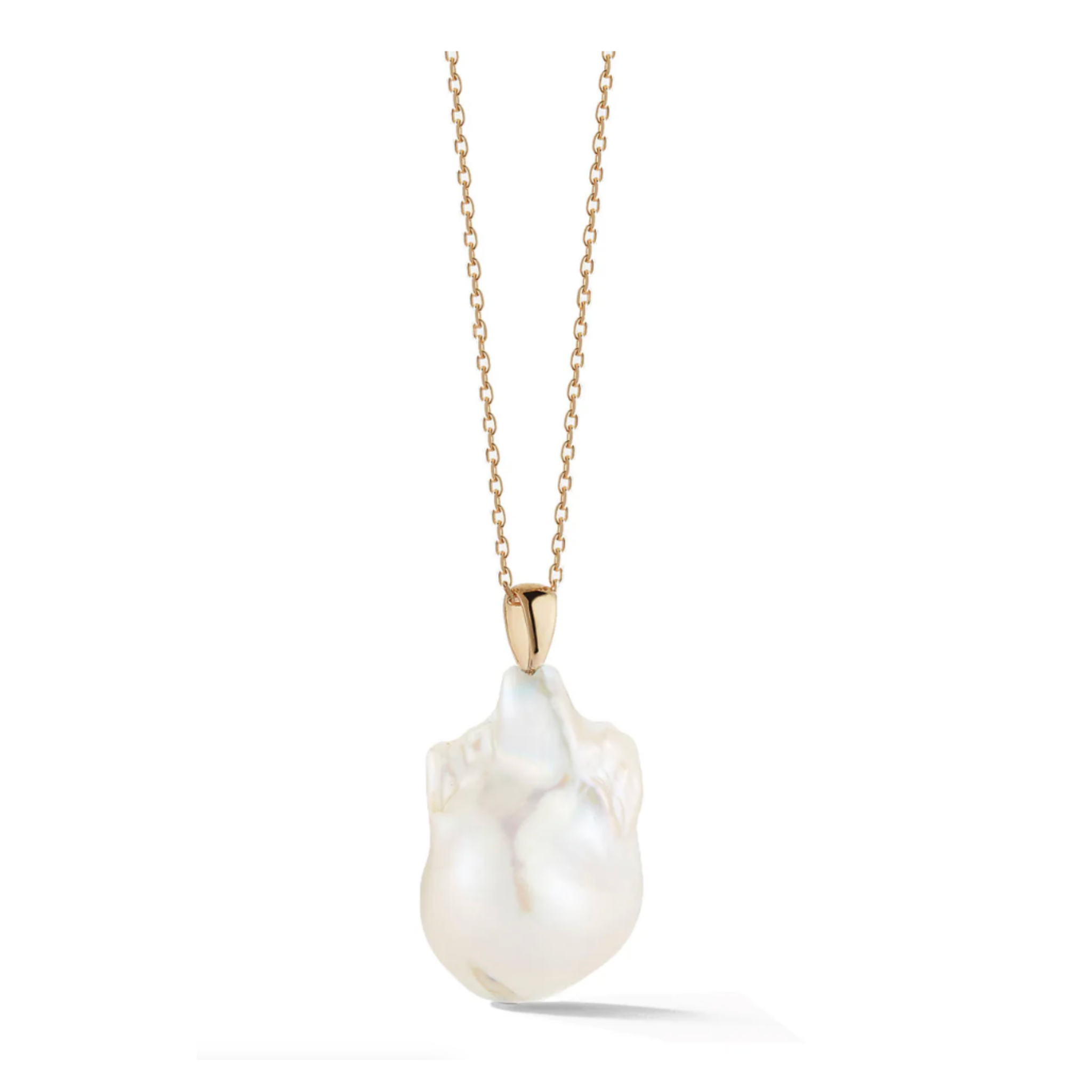 "The Harbor" Baroque Pearl Necklace