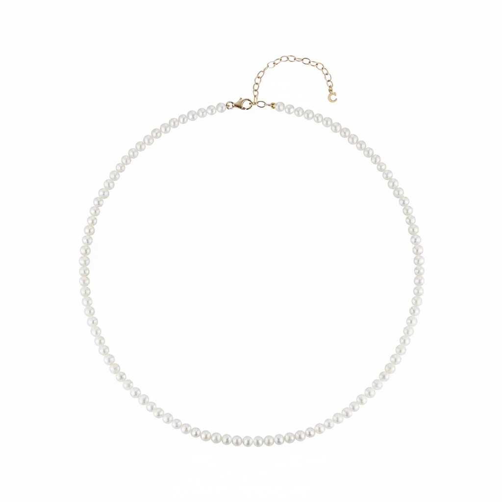 "The Mending" Freshwater Pearl Beaded Choker