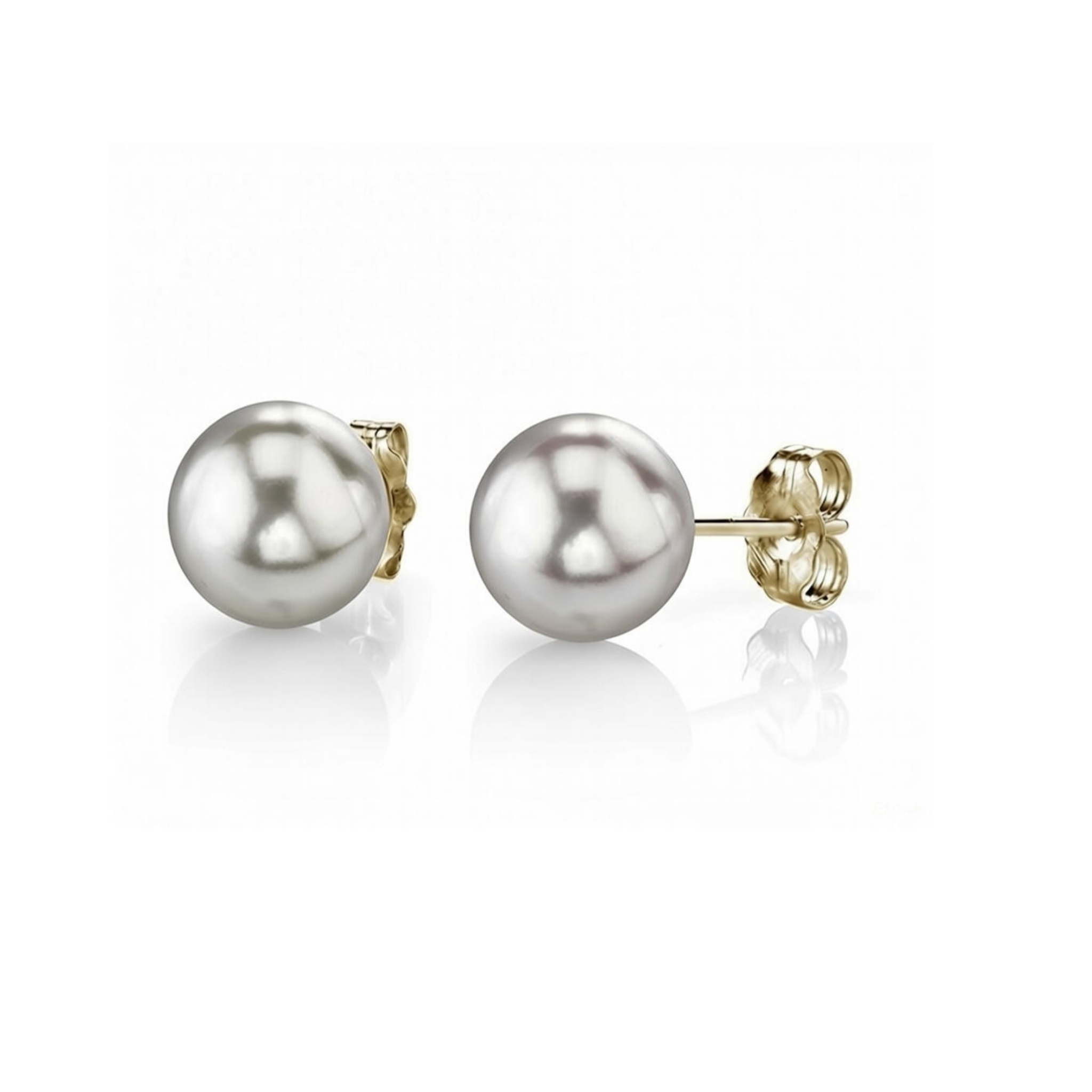 "The Ray" Freshwater Pearl Studs